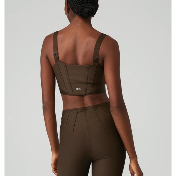 ALO Yoga 2 Piece Set! Corset bra + 7/8 Airlift Corset Legging - Picture 7 of 9